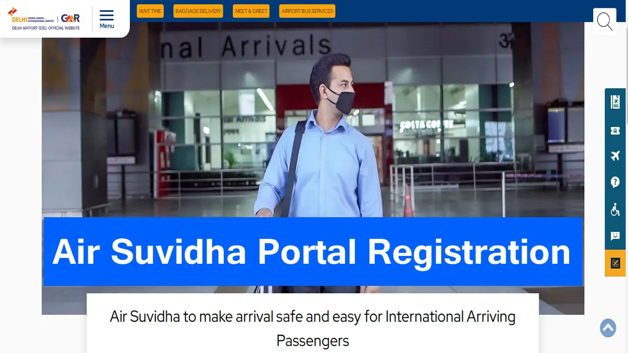 Air Suvidha Portal Registration 2025 : Fill Air Suvidha Self Declaration Form PDF & Status