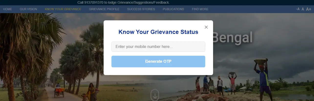 Didi Ke Bolo online complaint status