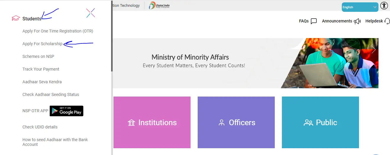 Central Sector Scholarship