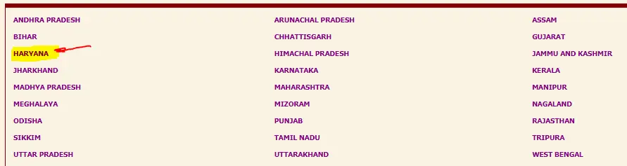 Haryana Nrega Job Card List
