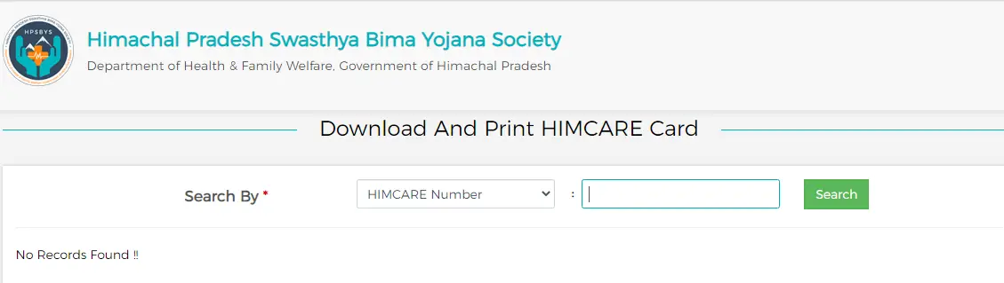 HIMCARE Card Download