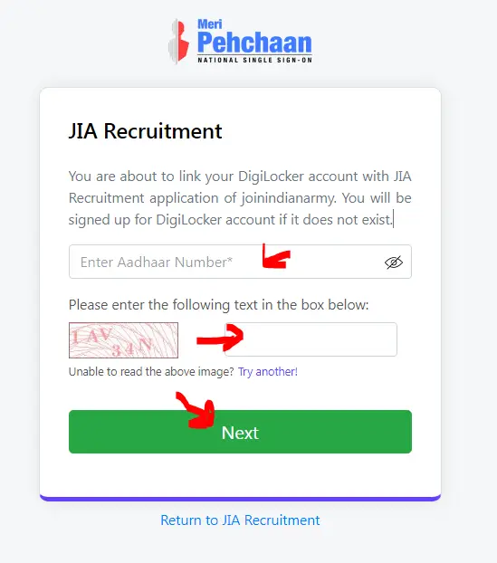 Join Indian Army Portal