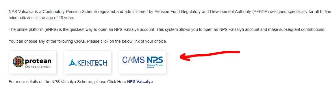 NPS Vatsalya Scheme