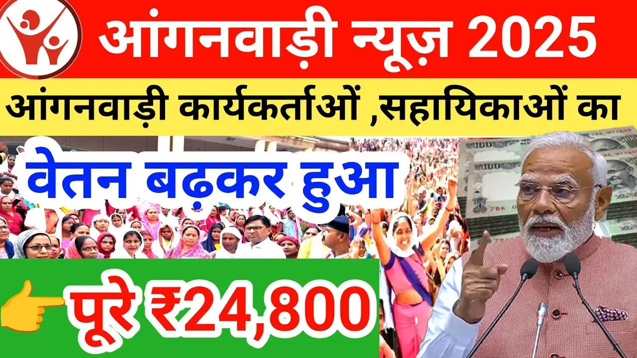 आंगनबाड़ी कार्यकर्ता की सैलरी 2025 - Anganwadi Workers Salary 2025