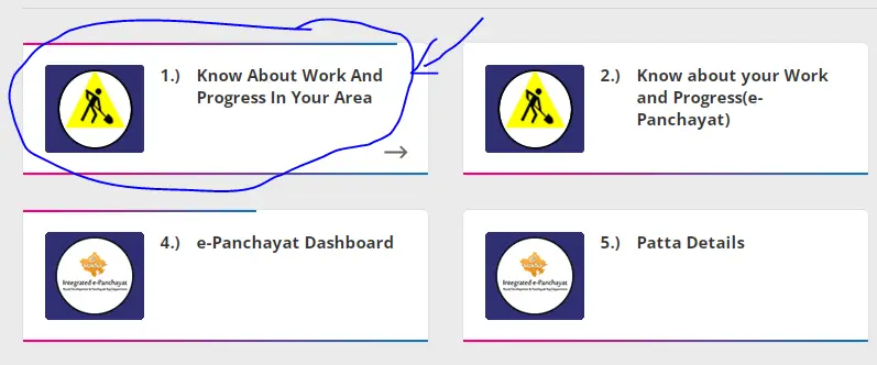 Gram Panchayat work Report Online Check