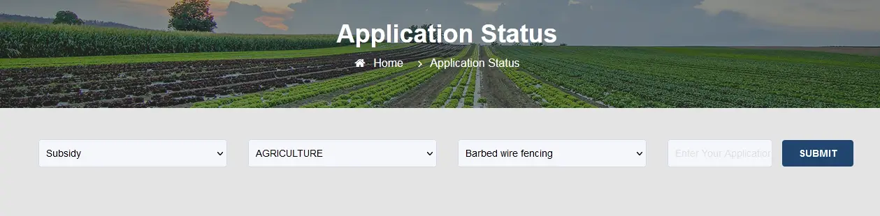 Raj Kisan Sathi Application Status