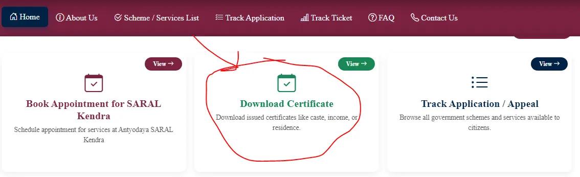 Haryana Domicile Certificate